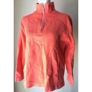 Tommy Bahama Zip Neck Pull Over Sweater Size Large